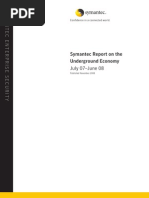 Download Symantec Report on the Underground Economy July 07 - June 08 by Tom SN9571120 doc pdf