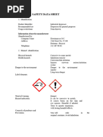 Virex II 256 Safety Data Sheet | PDF | Dangerous Goods | Hazardous Waste