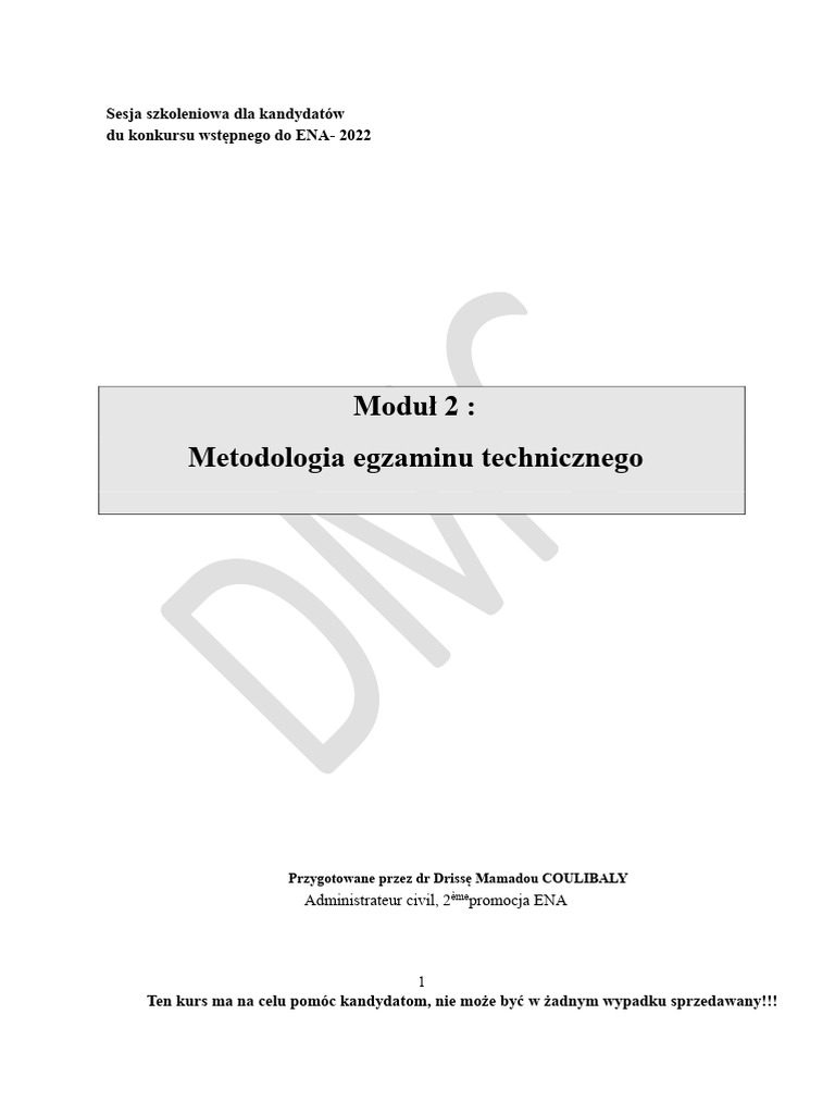 Techniki Egzamin Techniczny | PDF