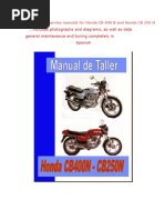 Honda VFR400R Workshop Manual | PDF