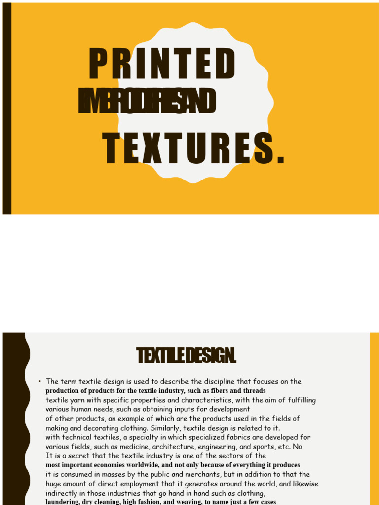 Textile Design: Techniques & Textures | PDF | Textiles | Yarn