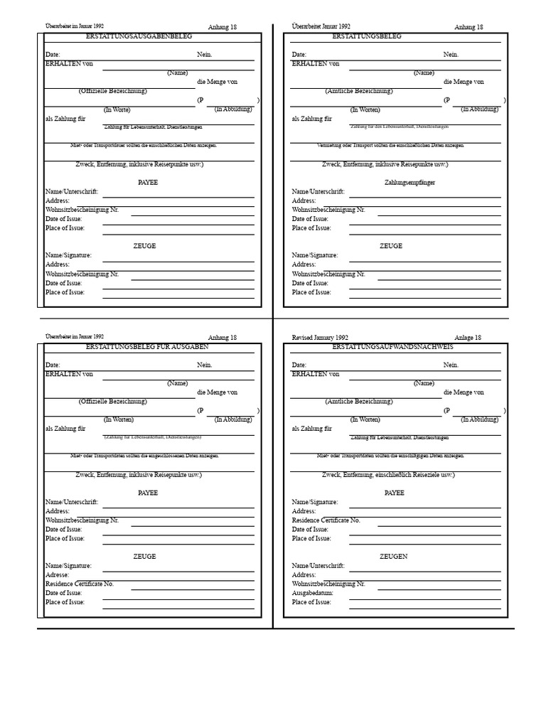 RER Formular | PDF