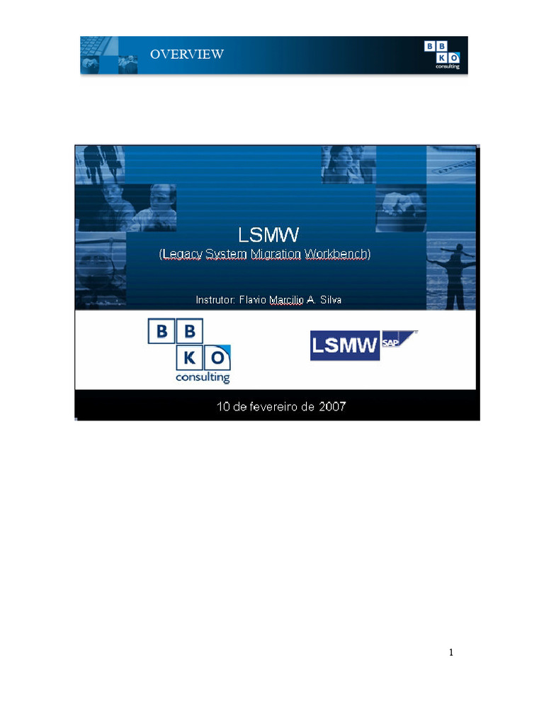 LSMW Data Migration Guide for SAP | PDF | Computer File | Cursor (User ...