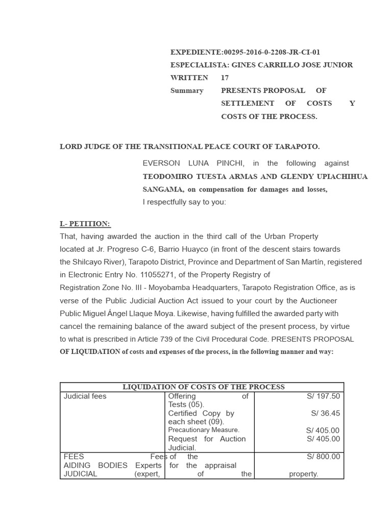 Liquidation Report of Auction | PDF | Public Law | Justice