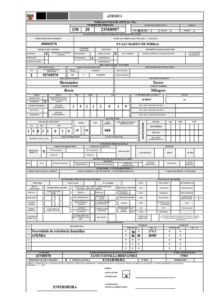 Formato Único de Atenção - FUA | PDF | Farmácia | Medicina Clínica