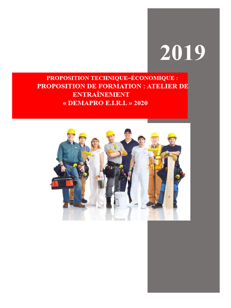 Atelier de Formation DEMAPRO 2020 | PDF | Sciences comportementales ...