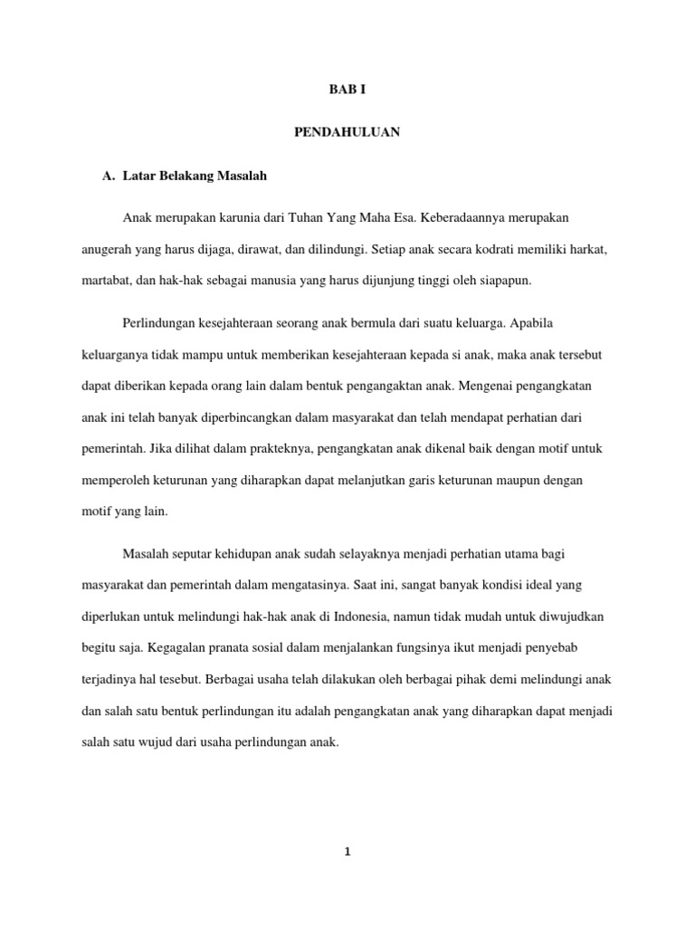 Pengertian Anak Angkat Pdf