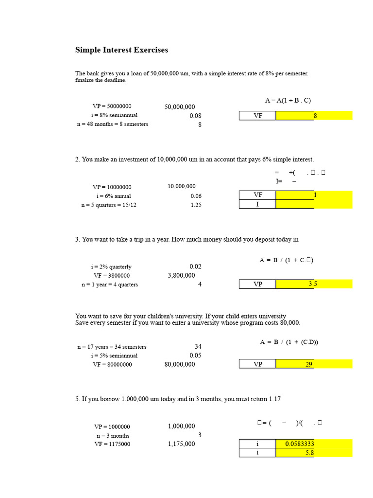 Activity 2 - Simple and Compound Interest | PDF | Interest | Compound ...