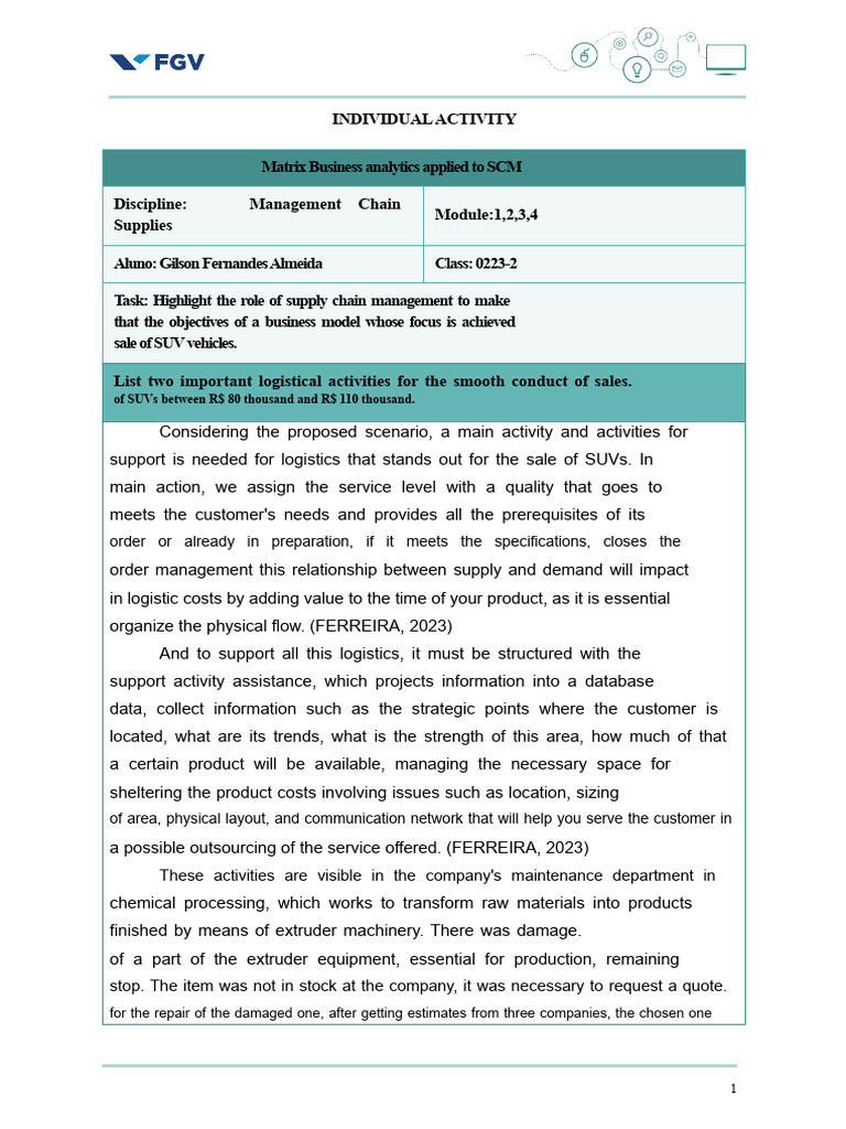 Supply Chain Management | PDF | Logistics | Supply Chain Management
