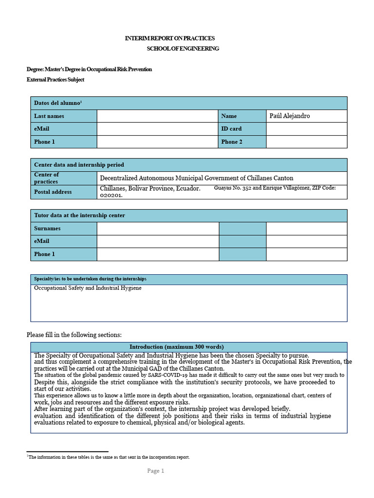 Interim Report on Engineering Practices | PDF | Risk | Risk Assessment