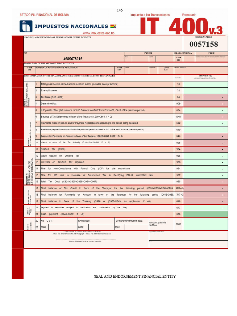 Form 400 IT | PDF | Taxes | Taxpayer