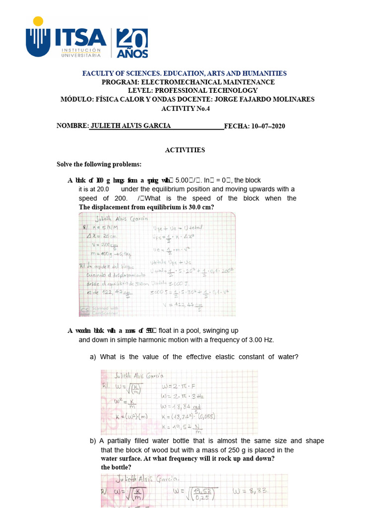 Workshop 4. Julieth Alvis | PDF