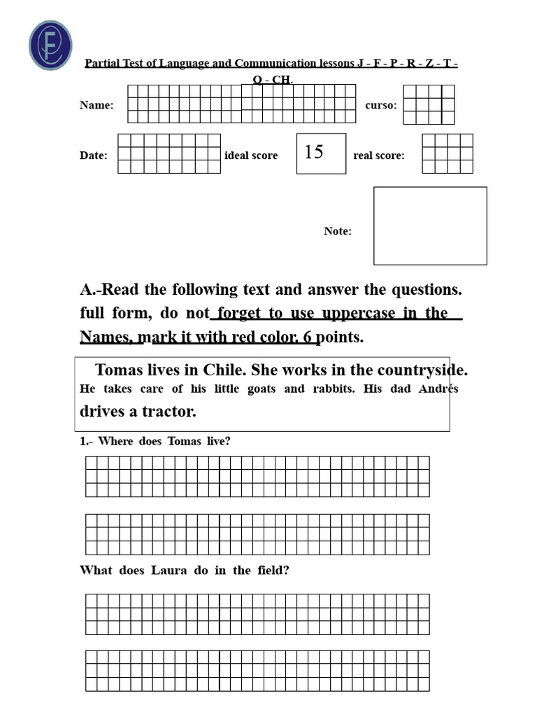 Test Language Uppercase 2 Basic | PDF
