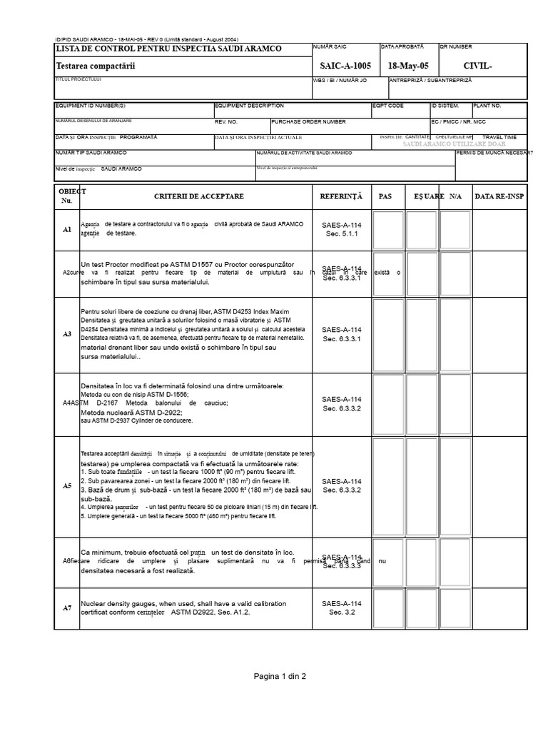 Saic A 1005 | PDF