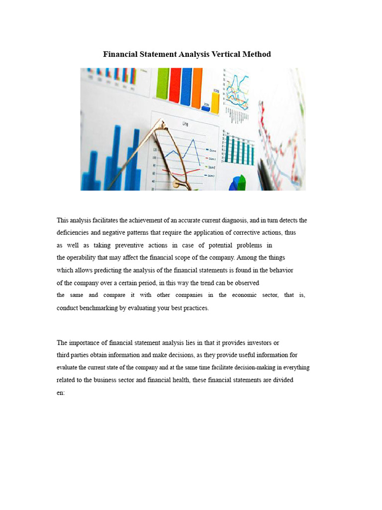 Vertical Financial Statement Analysis Guide | PDF | Equity (Finance ...