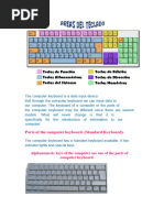 Labeled Keyboard and Mouse Parts Guide | PDF