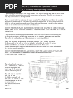 Bed Frame Assembly Instructions | PDF | Furniture