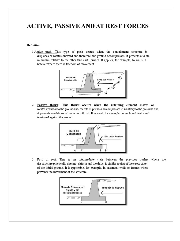 ACTIVE PUSHES.docx | PDF | Continuum Mechanics | Classical Mechanics