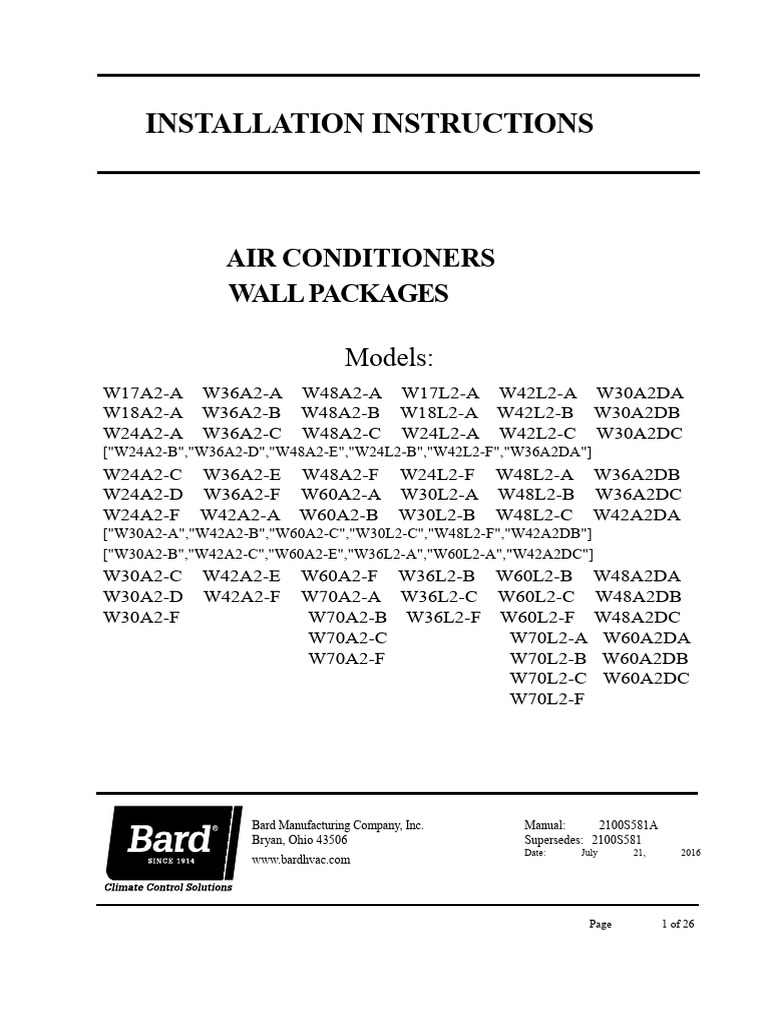 Air Conditioner Installation Guide | PDF | Duct (Flow) | Air Conditioning
