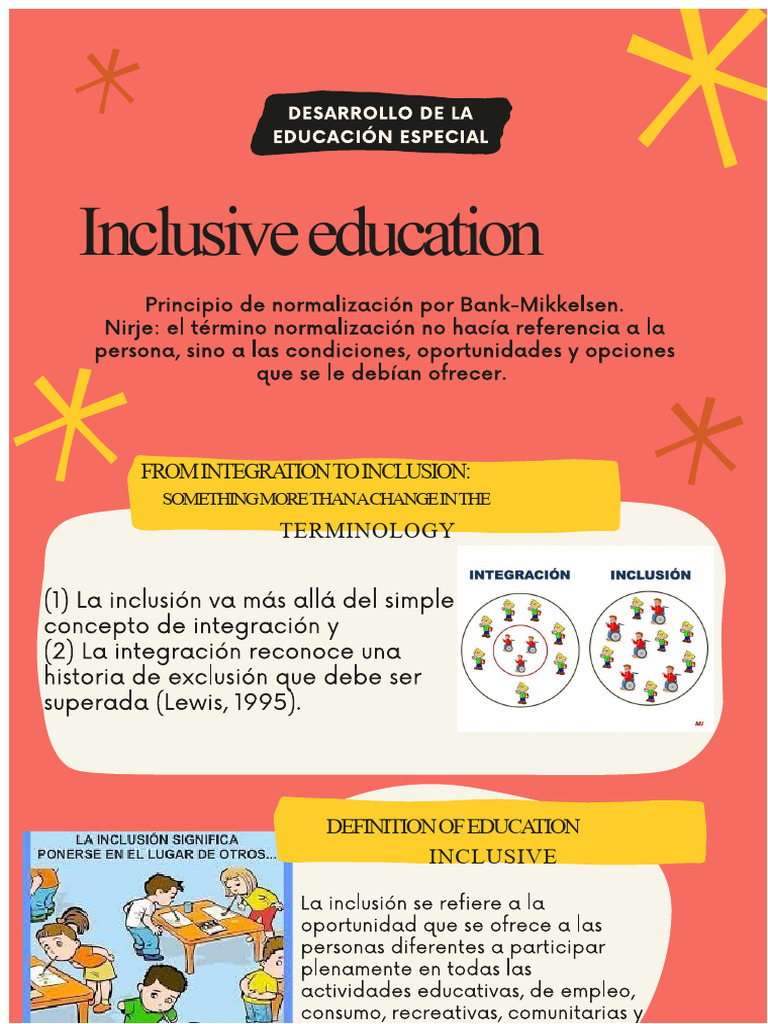 Infographic On Inclusive Education | PDF