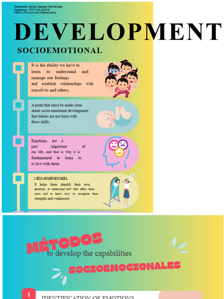 Infographic Emotional Development | PDF