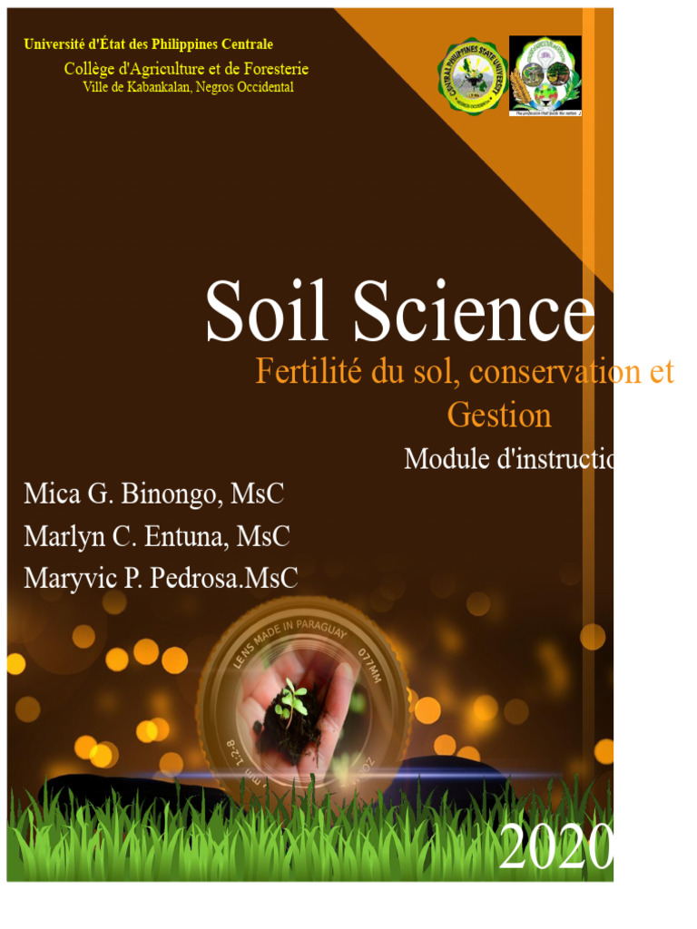 Fertilité et Gestion des Sols en Agriculture | PDF | Sol (pédologie ...
