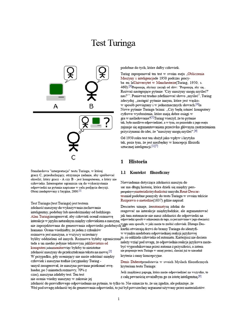 Test Turing | PDF