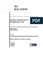 Jedec Publication: Standard Manufacturer's Identification Code