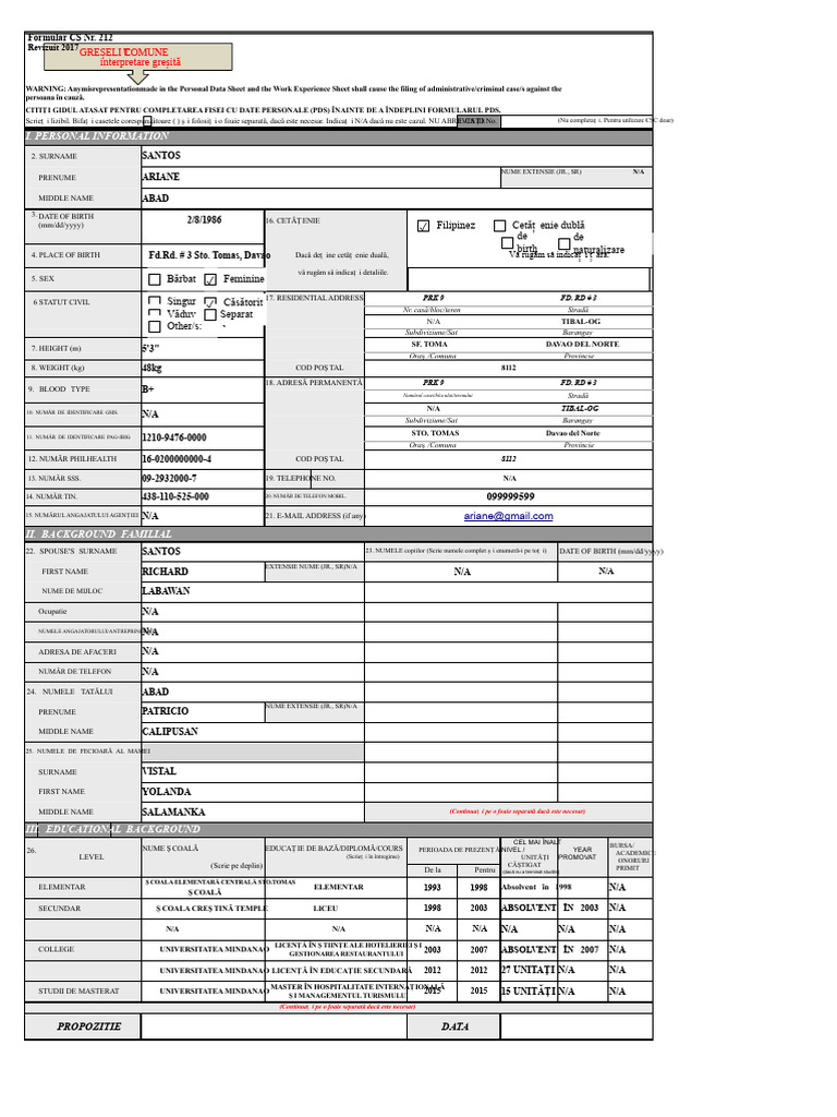 Exemplu Pds | PDF