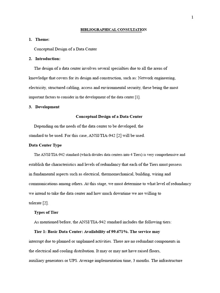 Data Center Conceptual Design Guide | PDF | Data Center | Computing