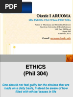 Download Ethics Week 1 Dr Aruoma Lecture by lifeisboooring SN95722763 doc pdf