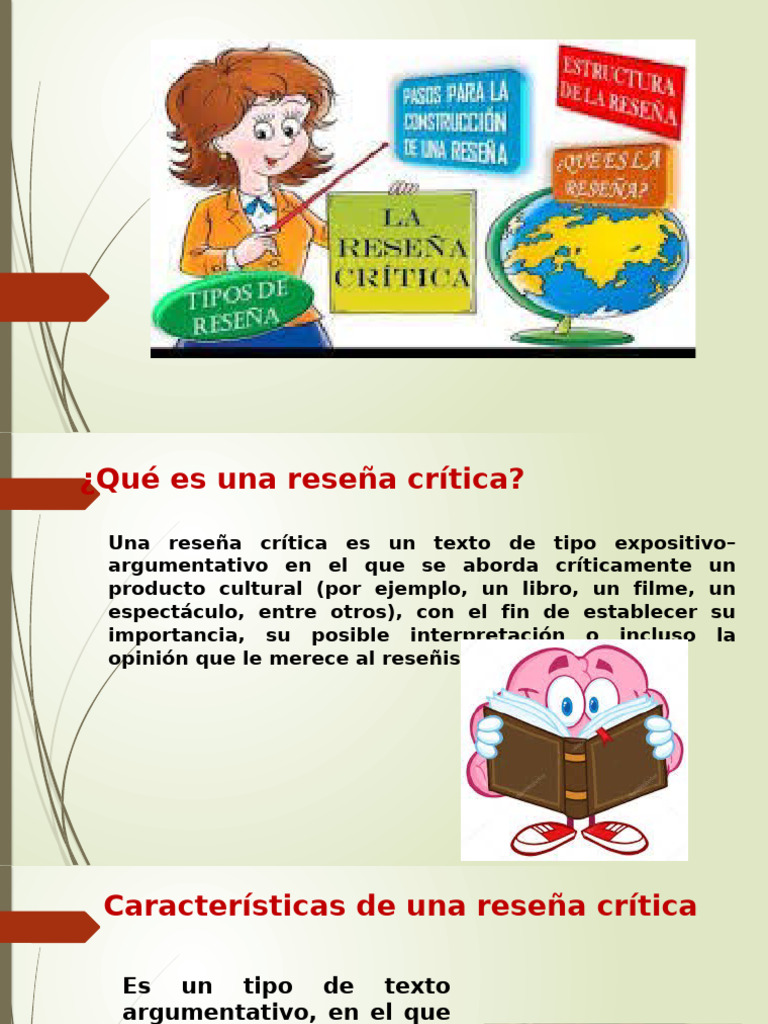 Guía para escribir reseñas críticas | PDF