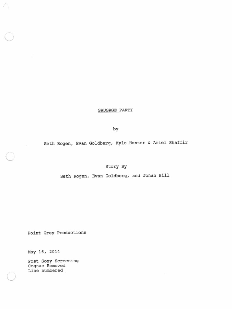 Pages From Sausage Party PDF