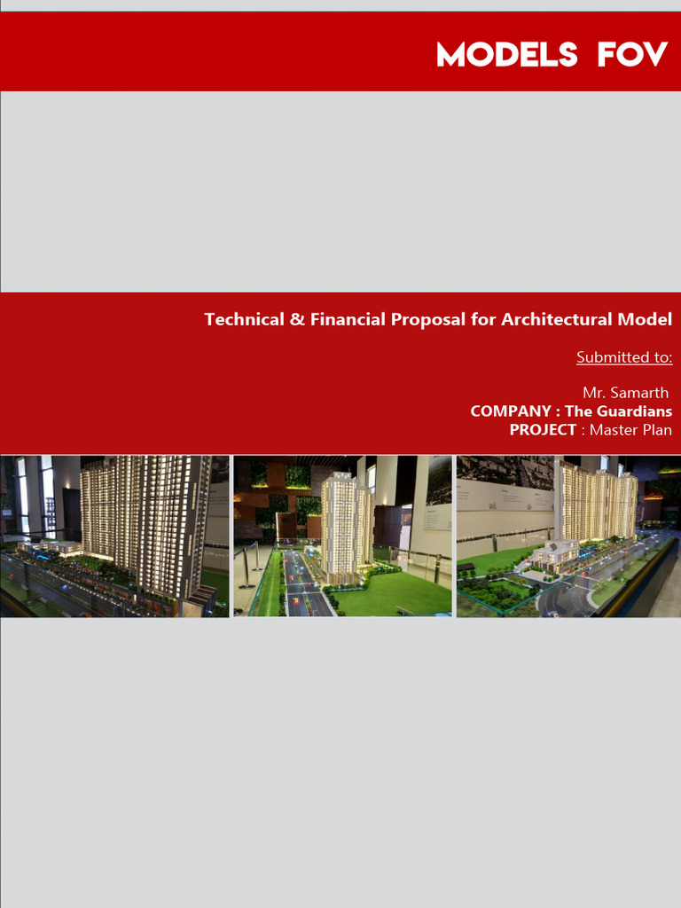 Architectural Model Proposal for Master Plan | PDF