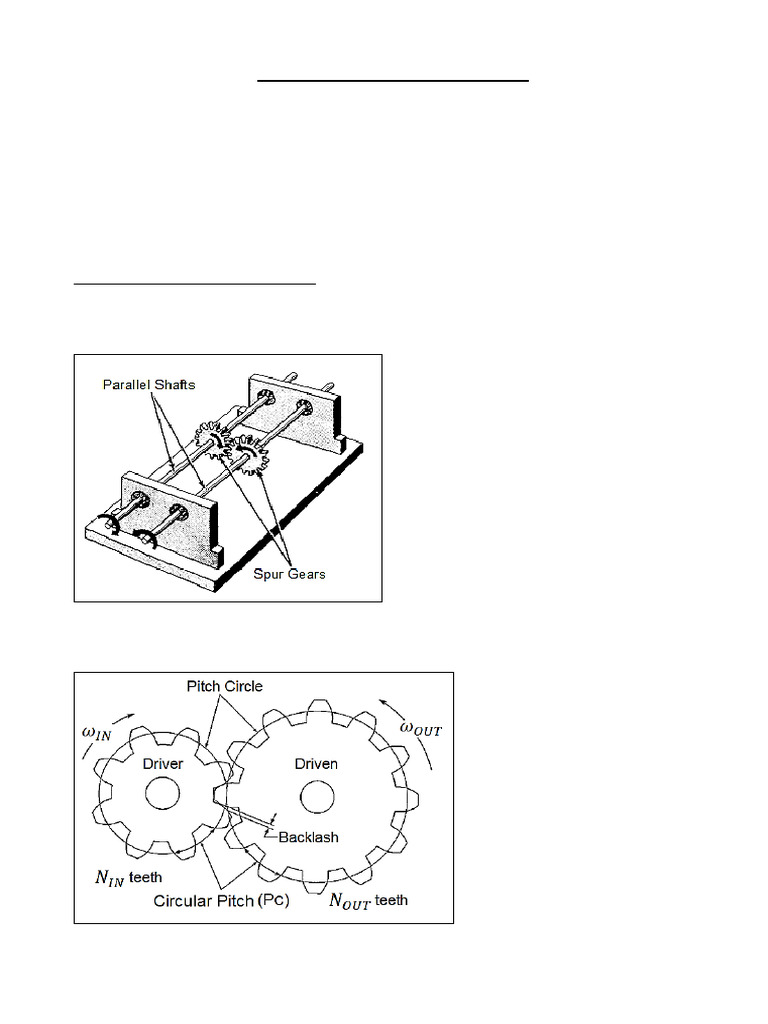 Understanding Mechanical Gear Systems | PDF | Gear | Belt (Mechanical)