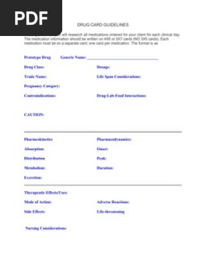 Prototype Drug Card Guidelines_Rev 099110