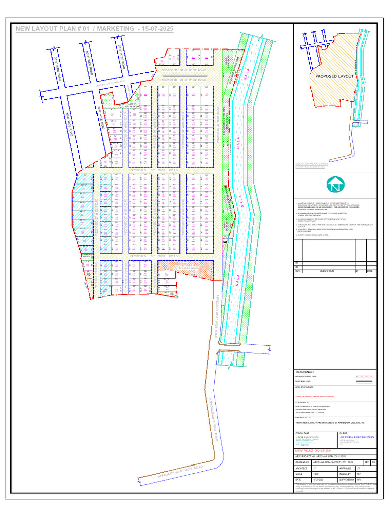 30' Wide Road Layout and Specifications | PDF