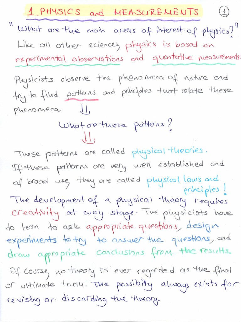 Unit 1 Lecture Notes | PDF