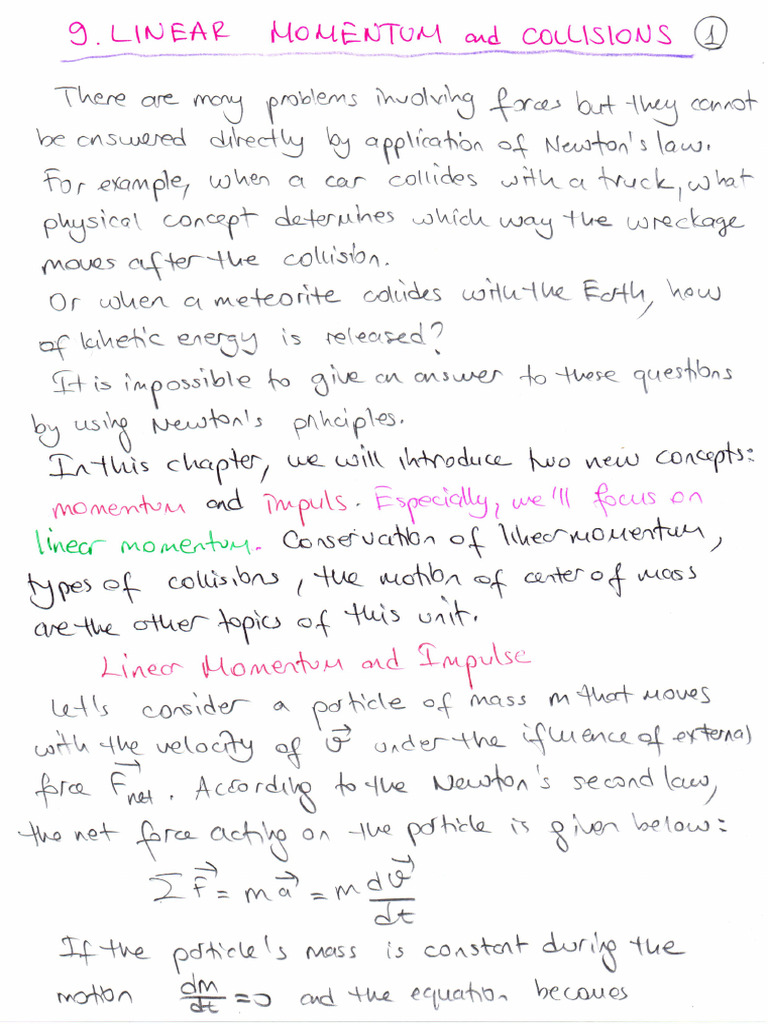Unit 9 Lecture Notes | PDF