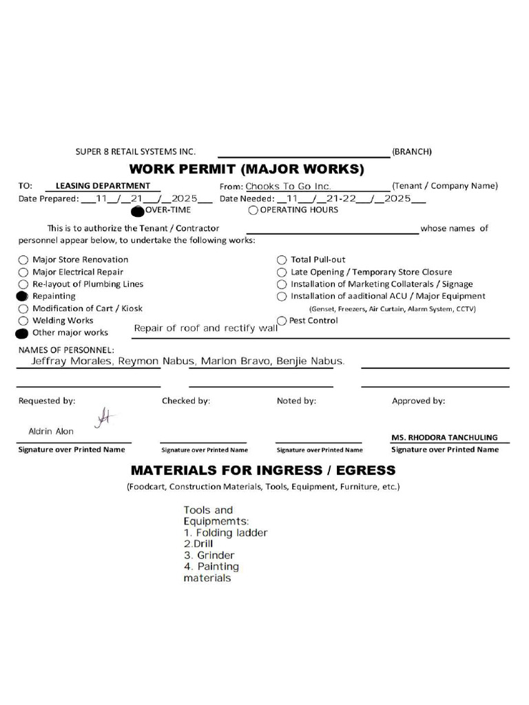 Work Permit New | PDF