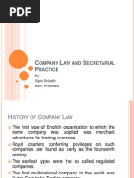 Company Law and Secretarial Practice Chapter 1