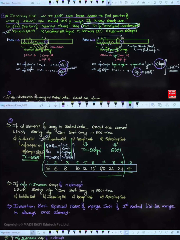 Sorting Algorithms Part 2 | PDF