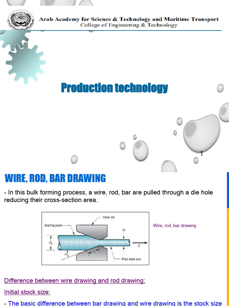 Metal Forming Techniques Overview | PDF | Rolling (Metalworking ...