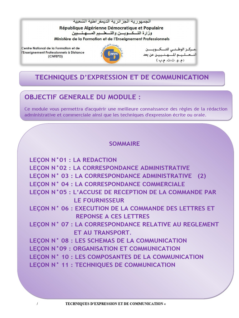 Techniques de Communication Efficaces | PDF