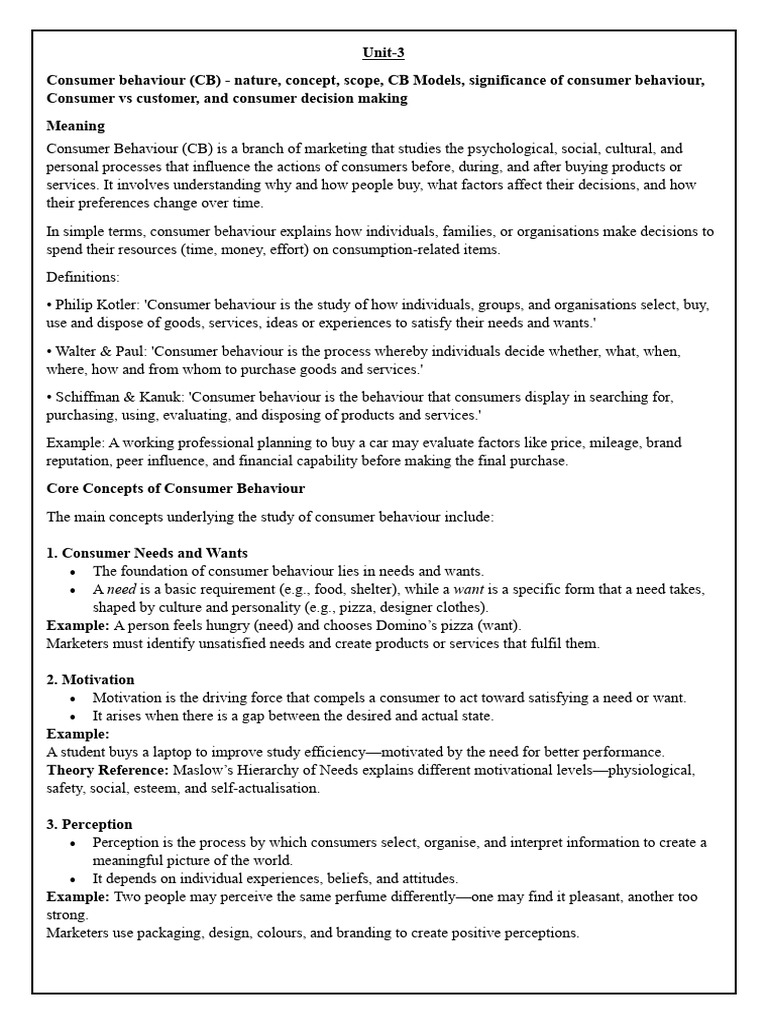 Understanding Consumer Behaviour Essentials | PDF | Consumer Behaviour ...