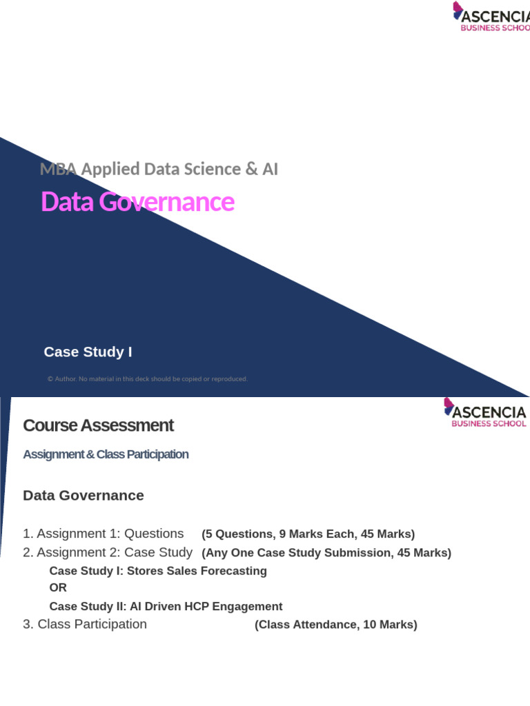 Data Governance in AI Case Studies | PDF | Cost Of Living | Consumer ...