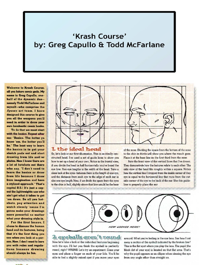 Greg Capullo-Wizard Magazine-Basic Training | PDF