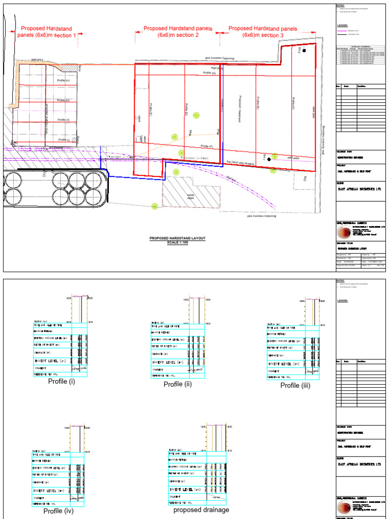 Proposed Hardstand and Drainage Layout | PDF | Mechanical Engineering ...