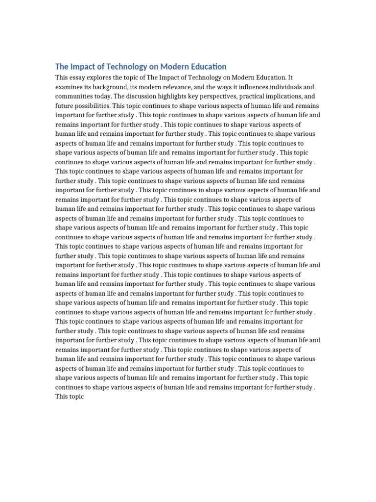 Topic 1 | PDF
