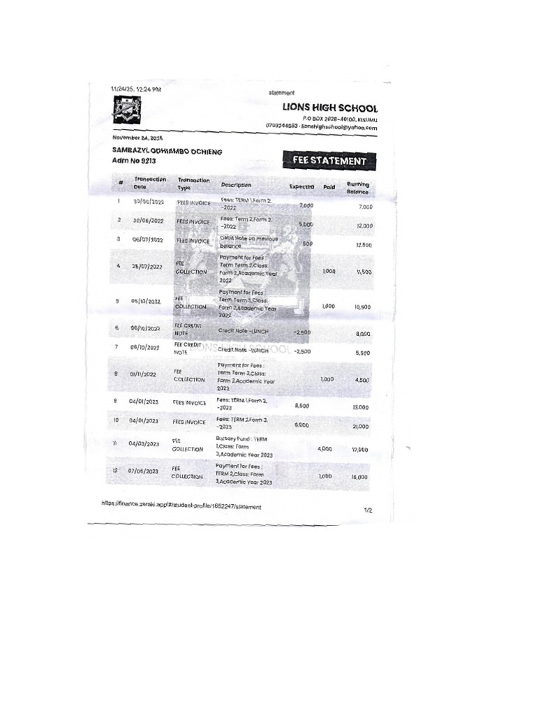Lions Inv | PDF